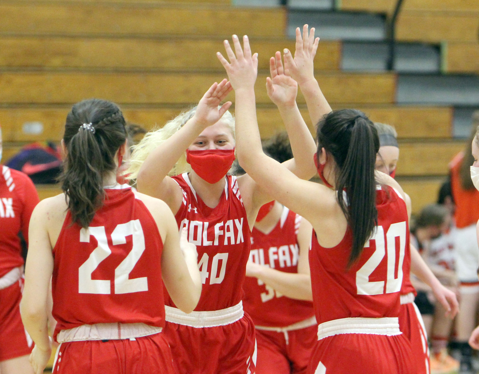 Colfax at Elk Mound girls basketball 1-25-21